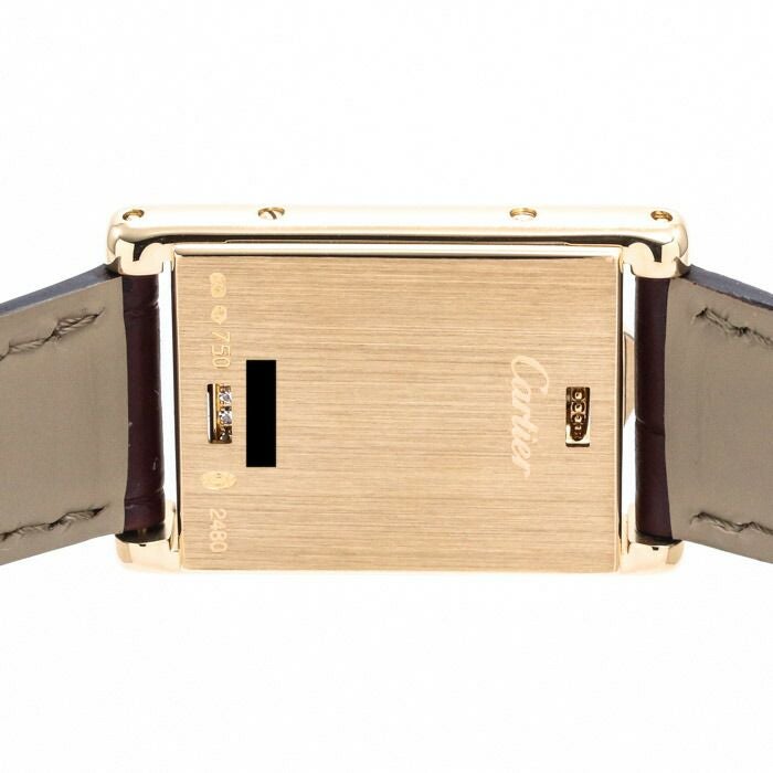 【中古】CARTIER TANK BASCULANTE SM カルティエ タンクバスキュラント SM WA201851