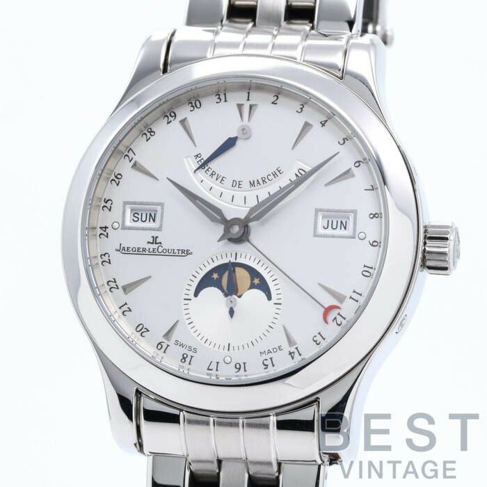 【中古】JAEGER LECOULTRE MASTER CALENDAR ジャガー・ルクルト マスターカレンダー Q151812A(147.8.41.S)
