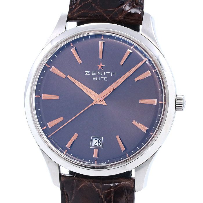 【中古】ZENITH CAPTAIN ELITE CENTRAL SECOND ゼニス キャプテン エリート セントラルセコンド 03.2020.670/76.C498
