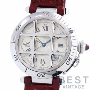 【中古】CARTIER PASHA GRIT 38MM 150TH ANNIVERSARY LIMITED TO 1847 カルティエ パシャ グリット 38MM 150周年記念モデル 限定1847本 W3102255