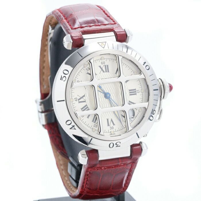 【中古】CARTIER PASHA GRIT 38MM 150TH ANNIVERSARY LIMITED TO 1847 カルティエ パシャ グリット 38MM 150周年記念モデル 限定1847本 W3102255