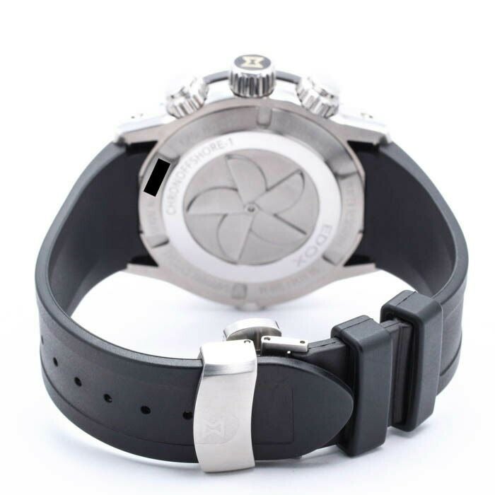 【中古】EDOX CHRONOOFFSHORE 1 CHRONOGRAPH エドックス クロノオフショア 1 クロノグラフ 10221-3-NIBU2