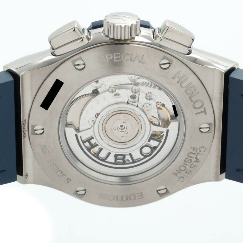 【中古】HUBLOT CLASSIC FUSION AERO FUSION CHRONOGRAPH ALL BLUE JAPAN LIMITED ウブロ クラシックフュージョン アエロフュージョン クロノグラフ オールブルー 田中将大 日本限定88本 525.NQ.0120.QR.MTK17