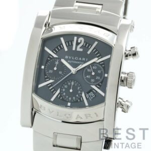 【中古】BVLGARI ASSIOMA CHRONOGRAPH ブルガリ アショーマ クロノグラフ AA48SCH