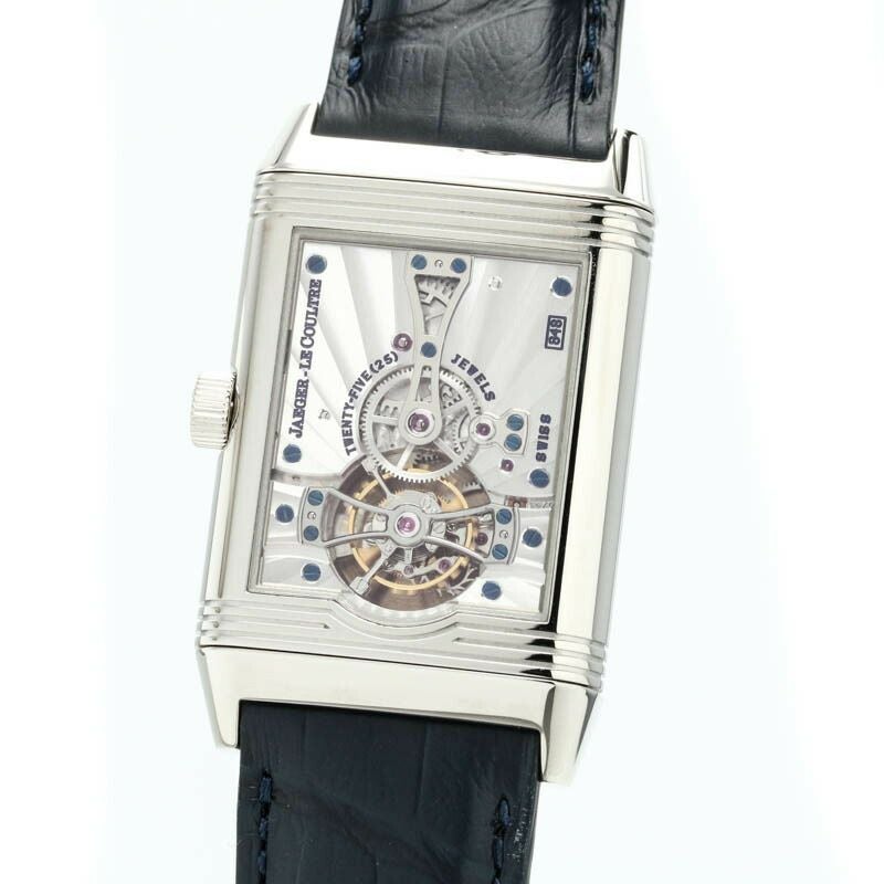 【中古】JAEGER LECOULTRE REVERSO PLATINUM NUMBER TWO ジャガー・ルクルト レベルソ プラチナ No.2 Q2176402 ( 270.6.48 / 217.64.40 )