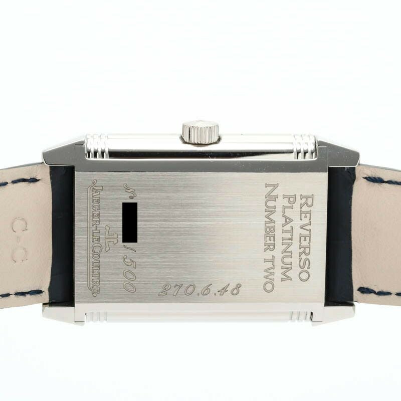 【中古】JAEGER LECOULTRE REVERSO PLATINUM NUMBER TWO ジャガー・ルクルト レベルソ プラチナ No.2 Q2176402 ( 270.6.48 / 217.64.40 )