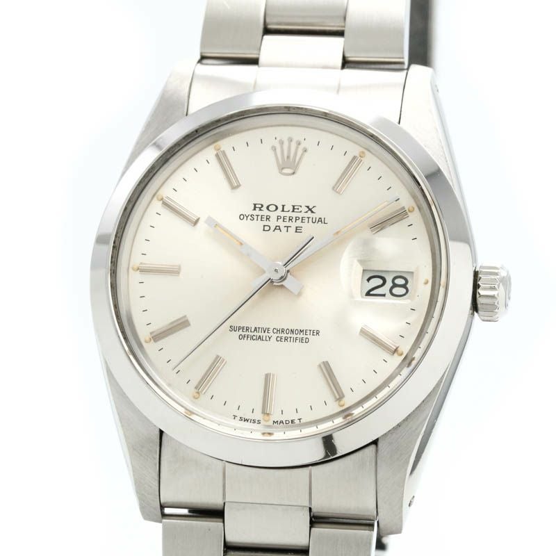 【中古】ROLEX OYSTER PERPETUAL DATE ロレックス オイスターパーペチュアルデイト 15000