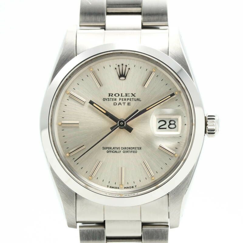 【中古】ROLEX OYSTER PERPETUAL DATE ロレックス オイスターパーペチュアルデイト 15000