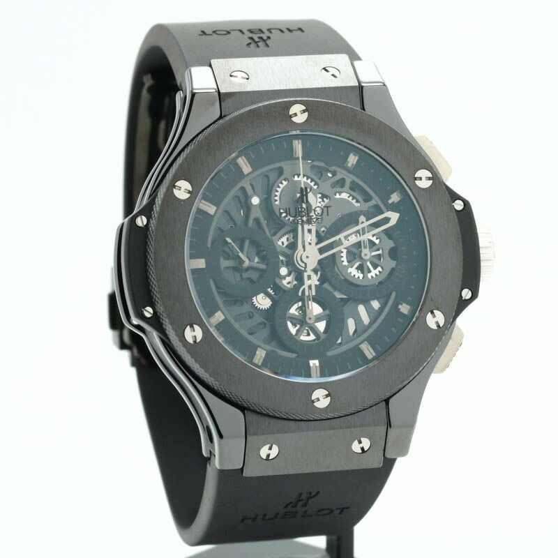 【中古】HUBLOT BIG BANG AEROBAN ALL BLACK ウブロ ビッグバン アエロバン オールブラック 世界限定500本 310.CM.1110.RX