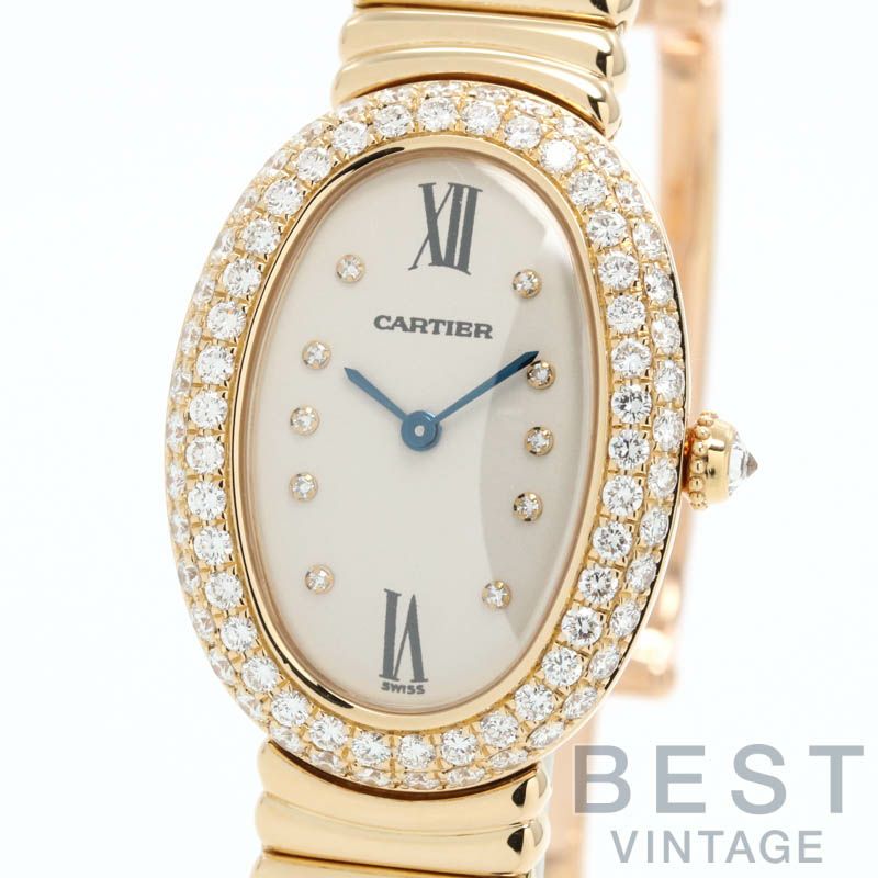 【中古】CARTIER BAIGNOIRE 1920 WATCH カルティエ ベニュワール 1920 ウォッチ WB5098D8