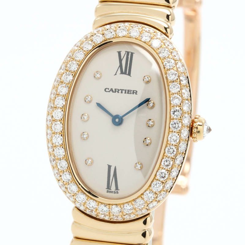 【中古】CARTIER BAIGNOIRE 1920 WATCH カルティエ ベニュワール 1920 ウォッチ WB5098D8