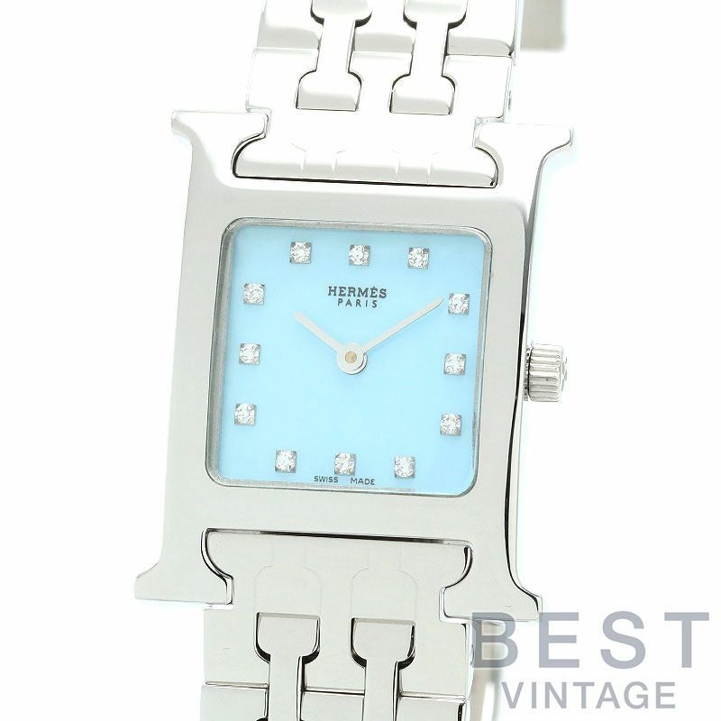 【中古】HERMES H WATCH エルメス Hウォッチ HH1.210