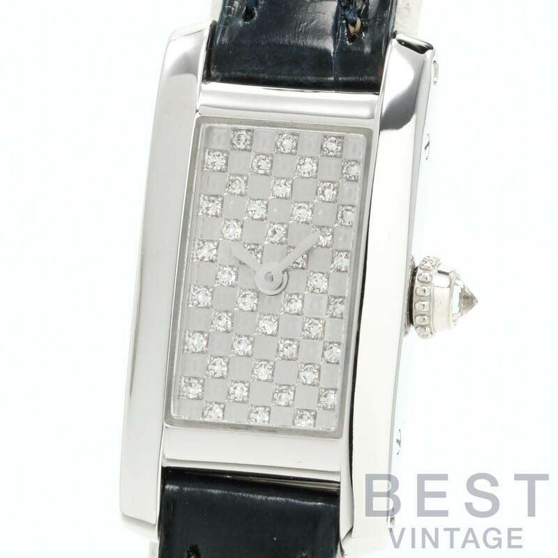 【中古】CARTIER TANK ALONGER SM カルティエ タンク アロンジェ SM WJ2001W3