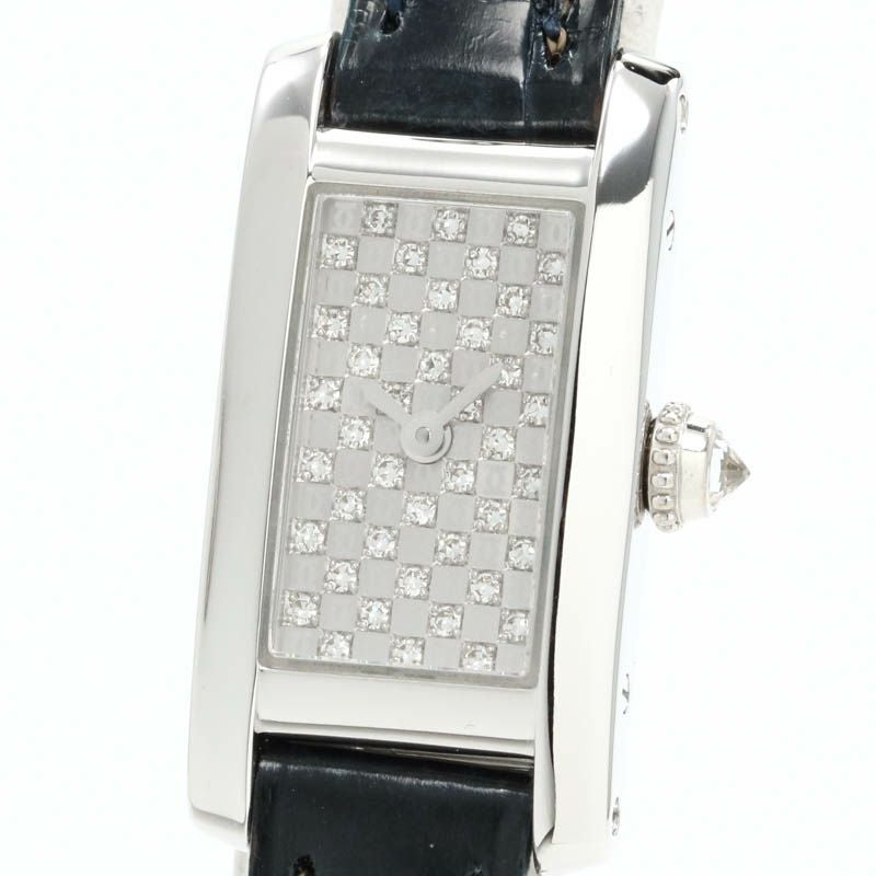 【中古】CARTIER TANK ALONGER SM カルティエ タンク アロンジェ SM WJ2001W3