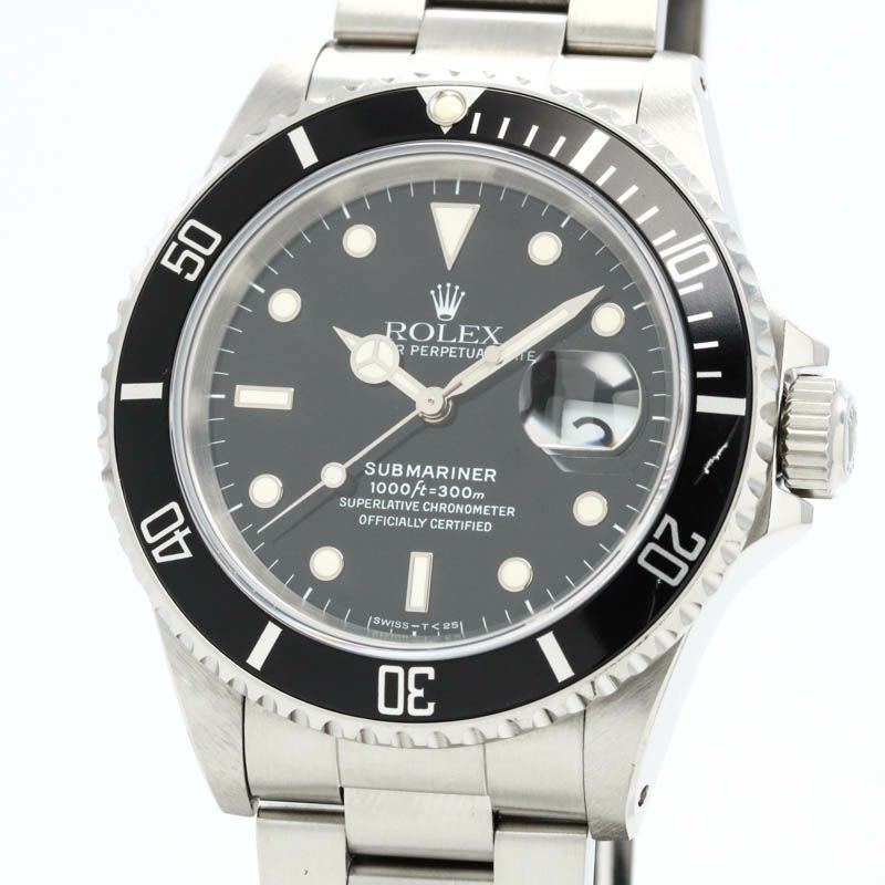 【中古】ROLEX SUBMARINER DATE ロレックス サブマリーナー デイト 16610