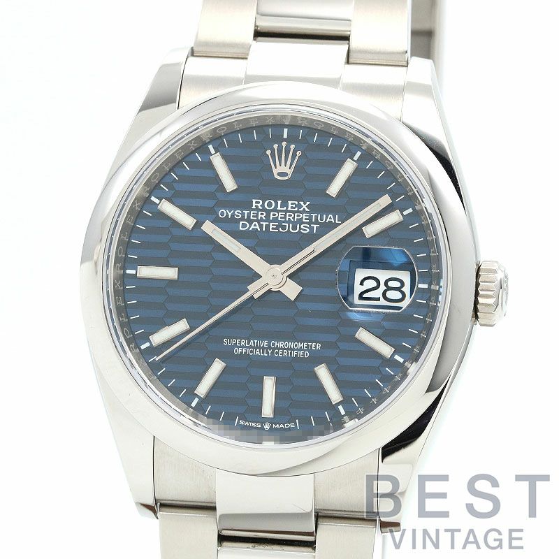 【中古】ROLEX OYSTER PERPETUAL DATEJUST 36 ロレックス オイスターパーペチュアル デイトジャスト36 126200