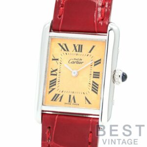 【中古】CARTIER MUST TANK SM 2003 CHRISTMAS LIMITED カルティエ マストタンクSM 2003年クリスマス限定 W1017654