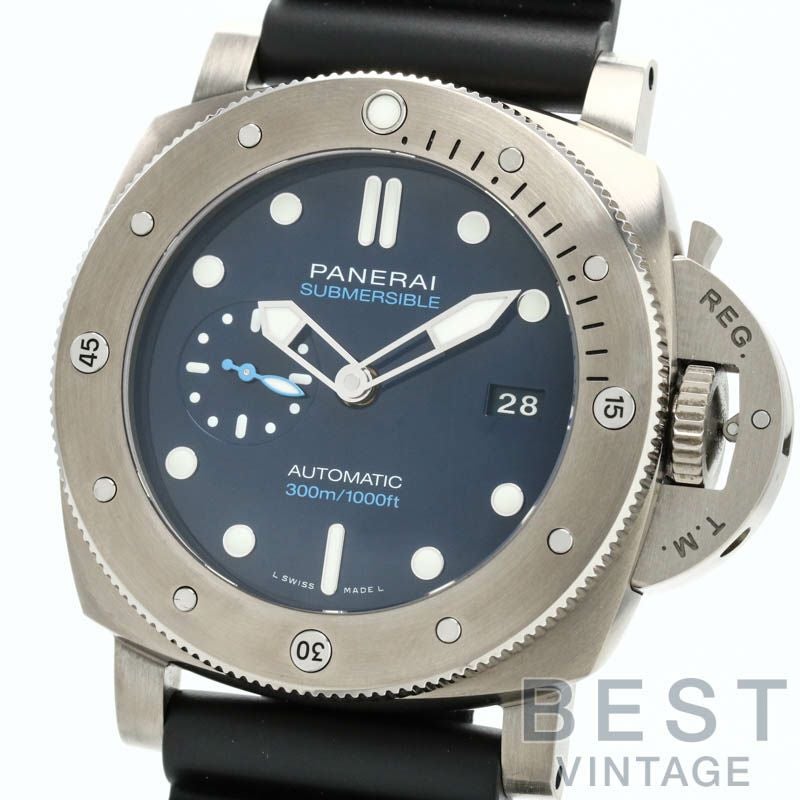 【中古】OFFICINE PANERAI LUMINOR SUBMERSIBLE 1950 BMG-TECH 3DAYS オフィチーネ・パネライ ルミノール サブマーシブル 1950 BMG-TECH 3デイズ PAM00692(OP7256)