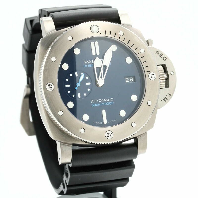 【中古】OFFICINE PANERAI LUMINOR SUBMERSIBLE 1950 BMG-TECH 3DAYS オフィチーネ・パネライ ルミノール サブマーシブル 1950 BMG-TECH 3デイズ PAM00692(OP7256)