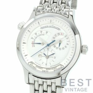 【中古】JAEGER-LE COULTRE MASTER GEOGRAPHIC ジャガールクルト マスター ジオグラフィーク Q1428120(142.8.92)