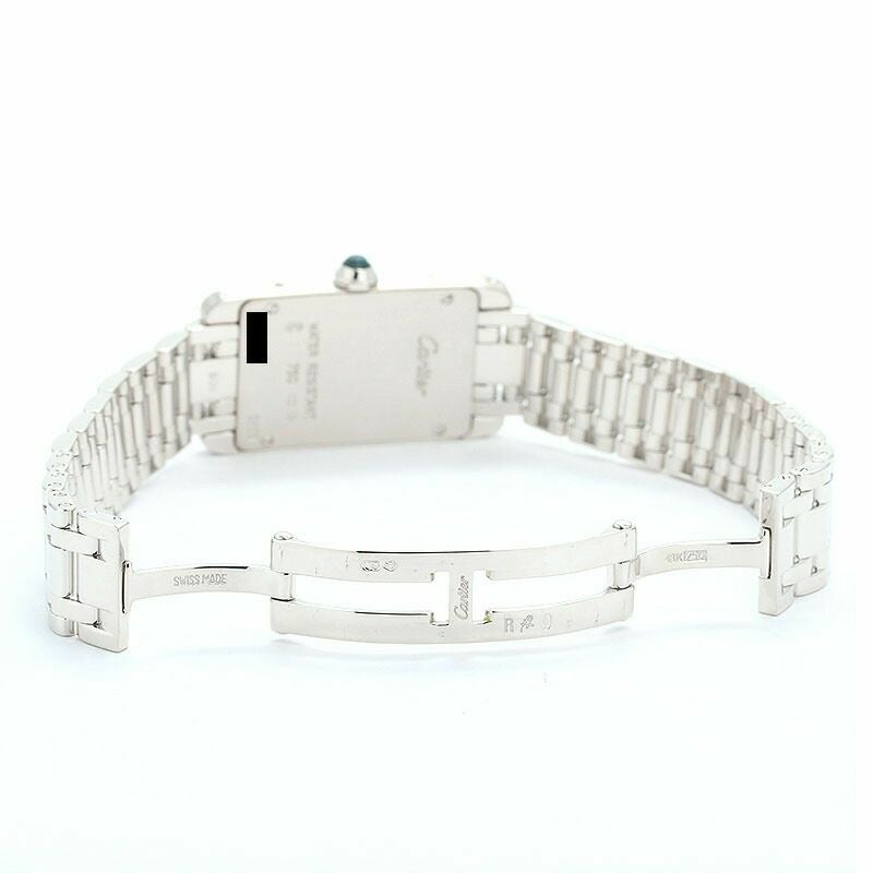 【中古】CARTIER TANK AMERICAINE WATCH SMALL MODEL カルティエ タンク アメリカン ウォッチ SM / タンクアメリカンSM W26019L1