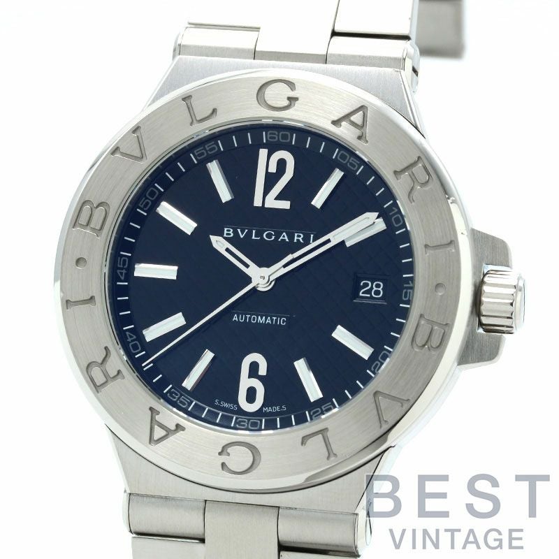 【中古】BVLGARI DIAGONO AUTOMATIC ブルガリ ディアゴノ オートマティック DG40BSSD