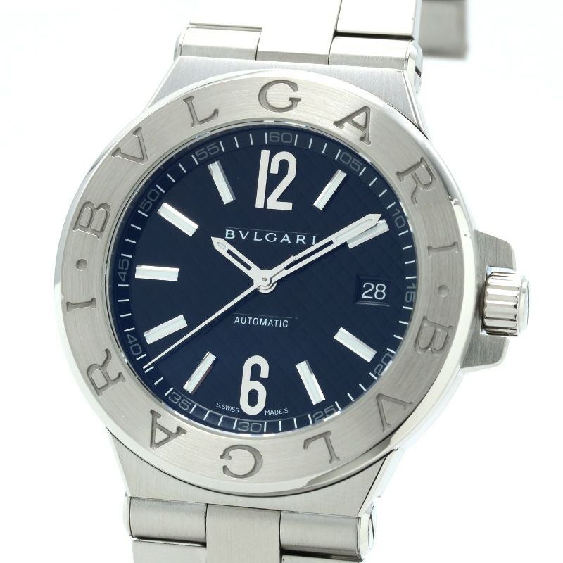 【中古】BVLGARI DIAGONO AUTOMATIC ブルガリ ディアゴノ オートマティック DG40BSSD