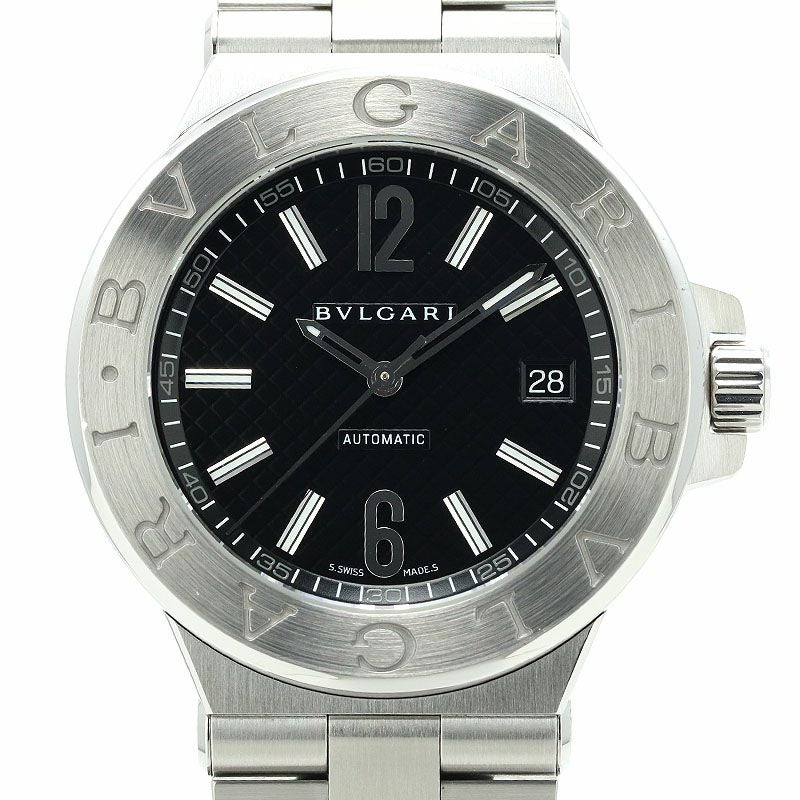 【中古】BVLGARI DIAGONO AUTOMATIC ブルガリ ディアゴノ オートマティック DG40BSSD