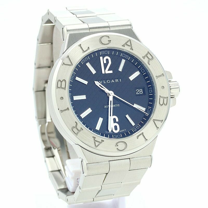 【中古】BVLGARI DIAGONO AUTOMATIC ブルガリ ディアゴノ オートマティック DG40BSSD