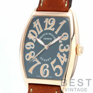 【中古】FRANCK MULLER CINTREE CURVEX SUNSET / TONNEAU CURVEX SUNSET フランク・ミュラー トノウカーベックス サンセット 2852SC