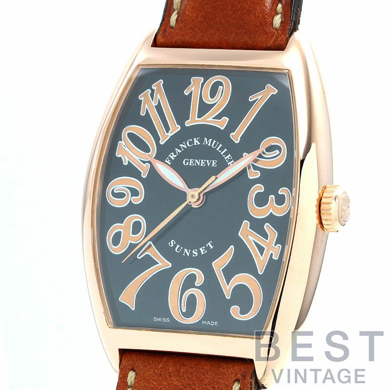 【中古】FRANCK MULLER CINTREE CURVEX SUNSET / TONNEAU CURVEX SUNSET フランク・ミュラー トノウカーベックス サンセット 2852SC