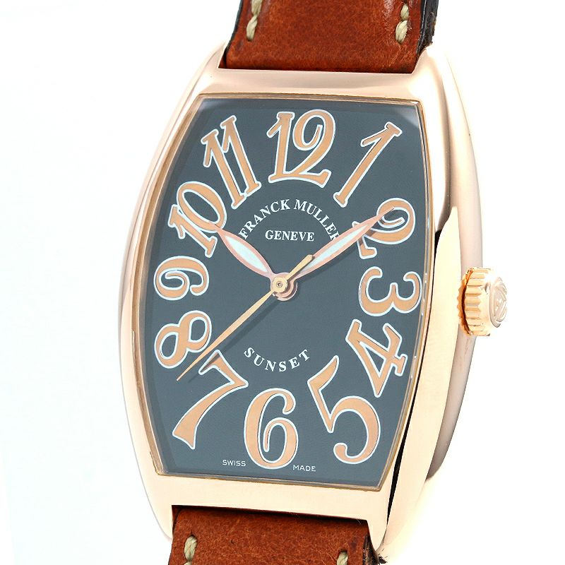 【中古】FRANCK MULLER CINTREE CURVEX SUNSET / TONNEAU CURVEX SUNSET フランク・ミュラー トノウカーベックス サンセット 2852SC