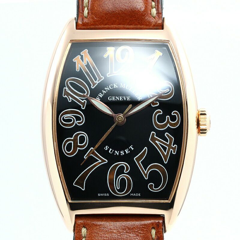 【中古】FRANCK MULLER CINTREE CURVEX SUNSET / TONNEAU CURVEX SUNSET フランク・ミュラー トノウカーベックス サンセット 2852SC