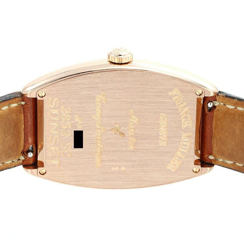 【中古】FRANCK MULLER CINTREE CURVEX SUNSET / TONNEAU CURVEX SUNSET フランク・ミュラー トノウカーベックス サンセット 2852SC