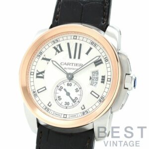 【中古】CARTIER CALIBRE DE CARTIER WATCH LM カルティエ カリブル ドゥ カルティエ ウォッチ LM W7100039