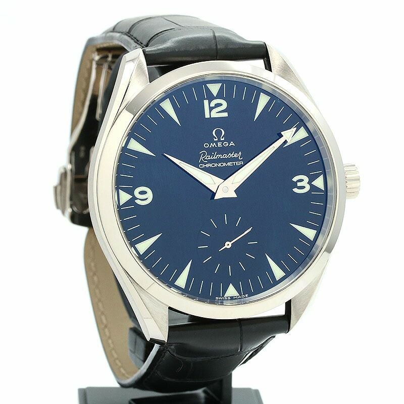 【中古】OMEGA SEAMASTER RAILMASTER XXL 50TH ANNIVERSARY LIMITED EDITION オメガ シーマスター レイルマスター XXL クロノメーター 50周年記念限定 221.53.49.10.01.002