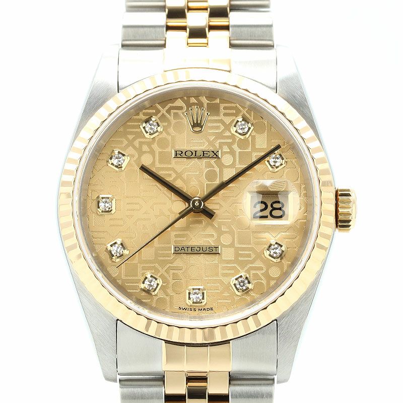 【中古】ROLEX DATEJUST ロレックス デイトジャスト 16233G