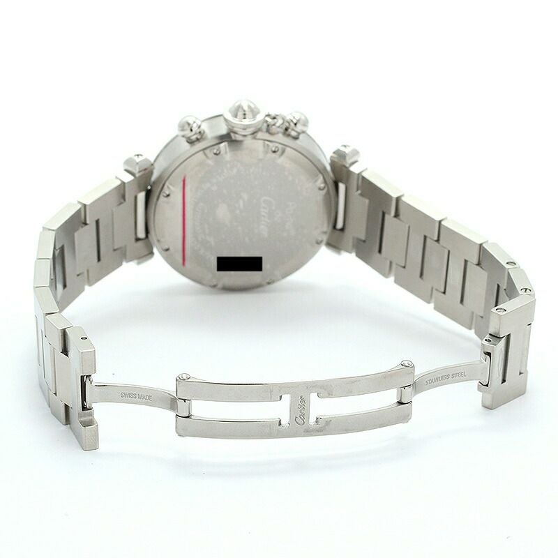 【中古】CARTIER PASHA C DE CARTIER WATCH / PASHA C CHRONOGRAPH カルティエ パシャ C ドゥ カルティエ ウォッチ / パシャC クロノグラフ W31048M7