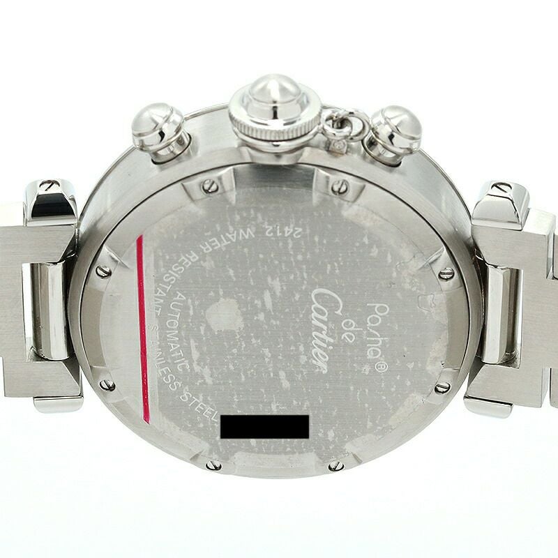 【中古】CARTIER PASHA C DE CARTIER WATCH / PASHA C CHRONOGRAPH カルティエ パシャ C ドゥ カルティエ ウォッチ / パシャC クロノグラフ W31048M7