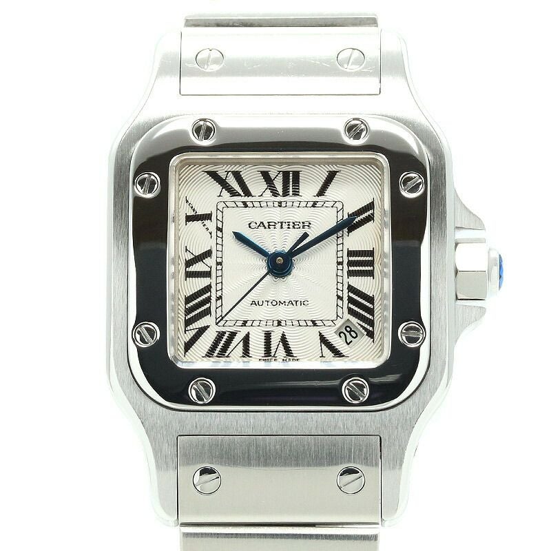 【中古】CARTIER SANTOS DE CARTIER GALBEE WATCH SMALL MODEL カルティエ サントス ドゥ カルティエ ガルベ ウォッチ SM / サントスガルベSM W20054D6