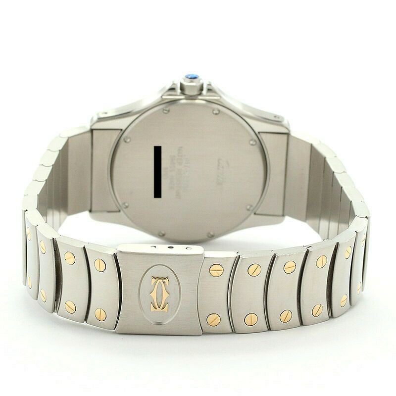 【中古】CARTIER SANTOS COUGAR LARGE MODEL サントスクーガーLM) カルティエ SANTOS COUGAR LARGE MODEL サントスクーガーLM W20036R3