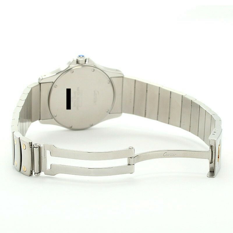 【中古】CARTIER SANTOS COUGAR LARGE MODEL サントスクーガーLM) カルティエ SANTOS COUGAR LARGE MODEL サントスクーガーLM W20036R3