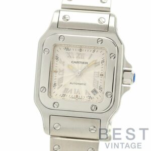 【中古】CARTIER SANTOS GALBEE SMALL MODEL カルティエ サントスガルベSM W20044D6
