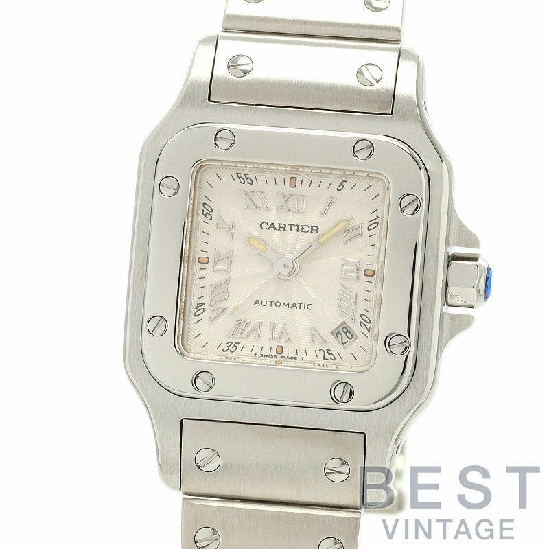 【中古】CARTIER SANTOS GALBEE SMALL MODEL カルティエ サントスガルベSM W20044D6