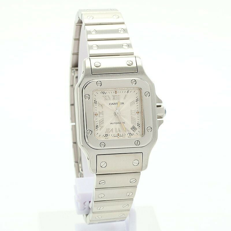 【中古】CARTIER SANTOS GALBEE SMALL MODEL カルティエ サントスガルベSM W20044D6