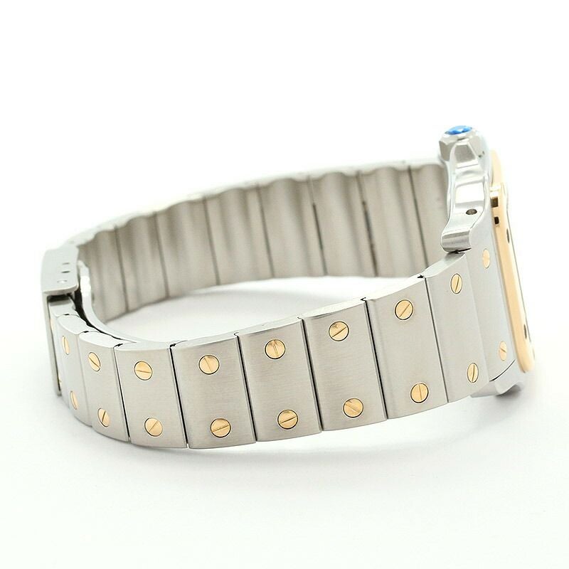 【中古】CARTIER SANTOS DE CARTIER GALBEE WATCH SMALL MODEL カルティエ サントスガルベSM W20022C4