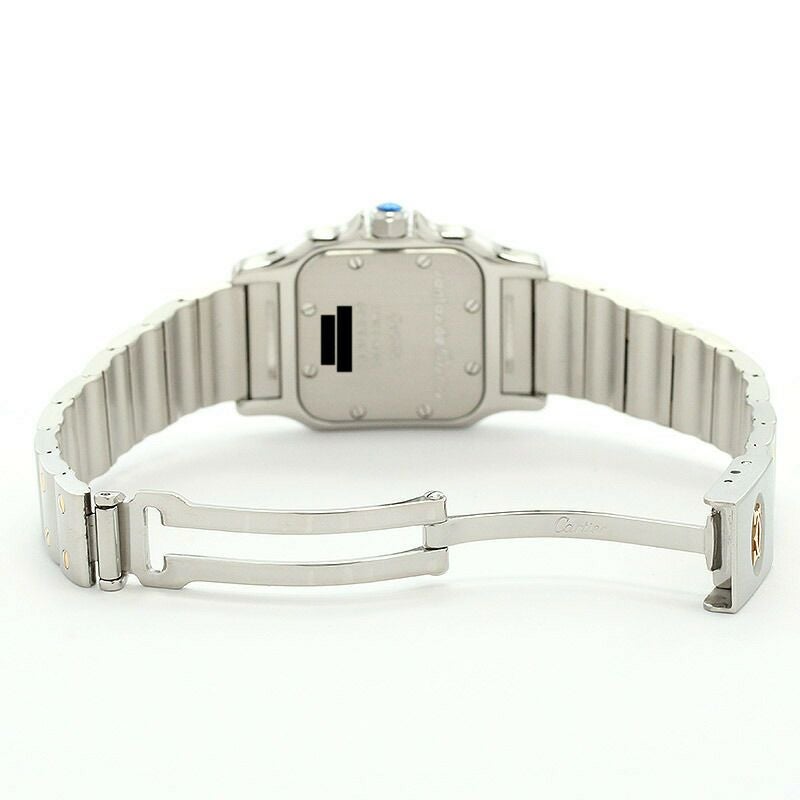 【中古】CARTIER SANTOS DE CARTIER GALBEE WATCH SMALL MODEL カルティエ サントスガルベSM W20022C4