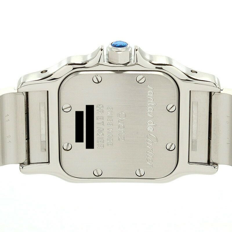 【中古】CARTIER SANTOS DE CARTIER GALBEE WATCH SMALL MODEL カルティエ サントスガルベSM W20022C4