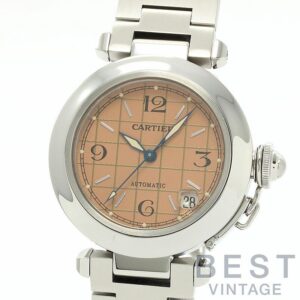 【中古】CARTIER PASHA C DE CARTIER カルティエ パシャC ドゥ カルティエ W31024M7