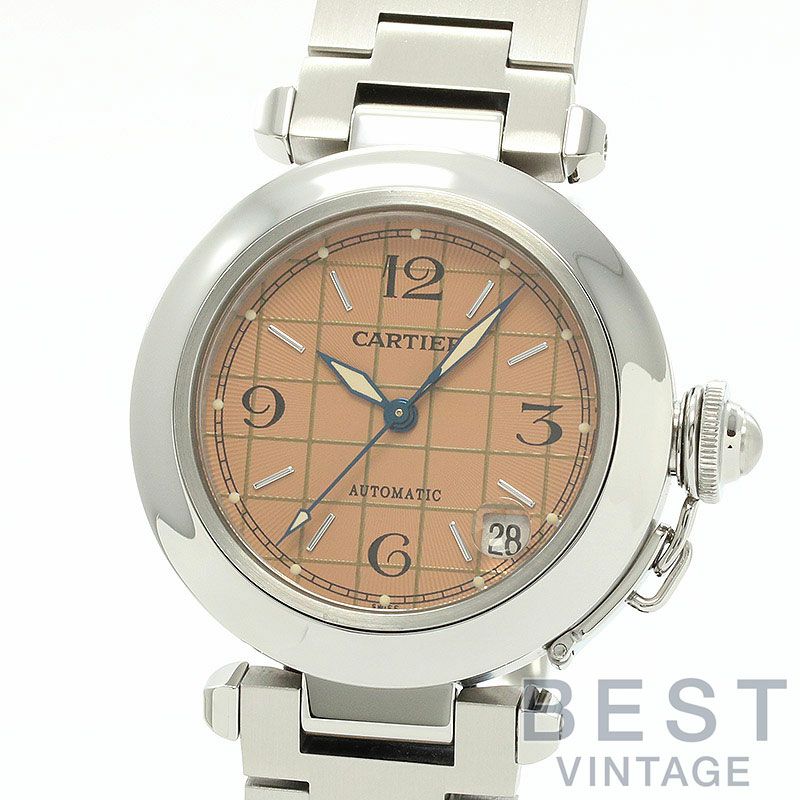 【中古】CARTIER PASHA C DE CARTIER カルティエ パシャC ドゥ カルティエ W31024M7